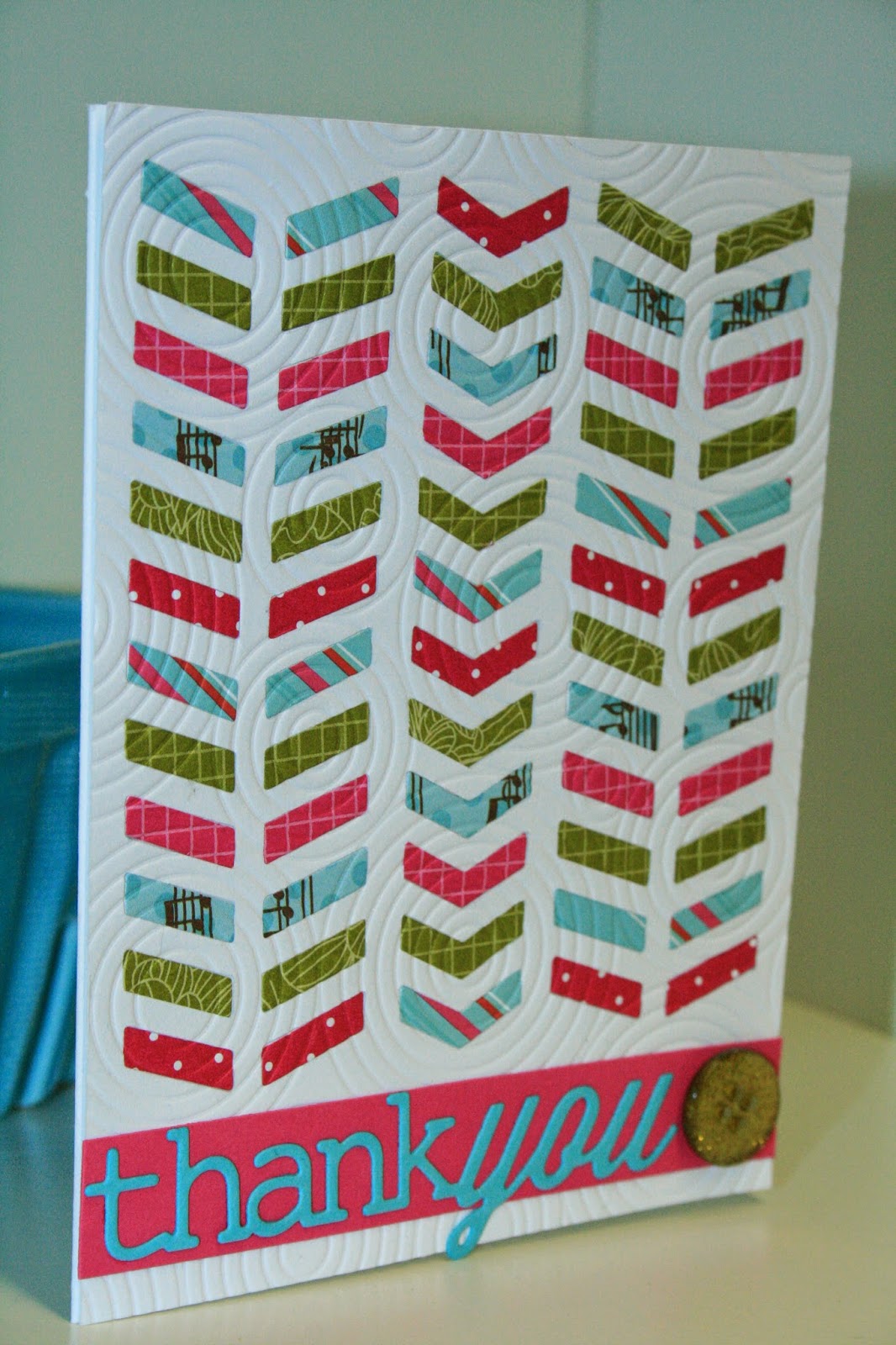 The Scrap Yard MIM NoSew Quilted Card